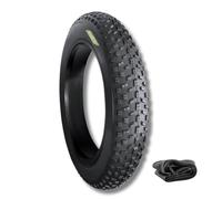 Couverture 20 x 4.0 + Chambre pour Fat Bike E-Bike Caoutchouc 20" Pneus Pneumatique Tressé pour vélo électrique