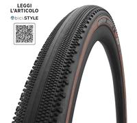 Pneu gravel vredestein aventura seta 700 mm tubeless ready souple tricomp flancs beiges