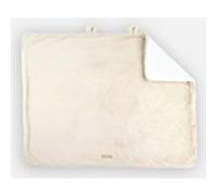 Couverture 75 x 100 cm longs poils, beige