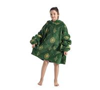 Couverture à capuche lion vert Pterygoid S/3XL pour enfants et adolescents