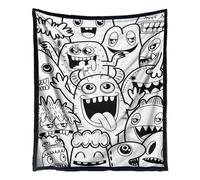 Couverture À Colorier - 149,9 X 127 Cm - Couette Douce - Lavable Pour Adulte - Couverture À Colorier Pour Filles, Adolescentes, Femmes, Lit D'hiver, Canapé, Anniversaire, Camping, Maison, Chambre, Ext