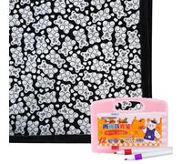 Couverture à colorier à faire soi-même avec 12 fabricants, 127 x 152,4 cm, pour projet d'art créatif personnalisé, couvertures à colorier lavables en velours pelucheux, jeté à dessin en polaire douce