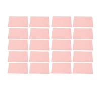 Couverture à feuilles mobiles A5 15 trous, Type transversal PP, poignée confortable, sensation de bureau, 20 pièces (Pink)