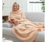 Couverture À Manche Individuelle Avec Poche Centrale Faboulazy Innovagoods - Couleur:Vert Multicolore