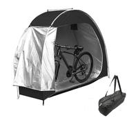 Couverture À Voie, SHED BOIDE 76.8X64.2X31.5 Pouces de la Tente de la Tente et Protection UV Couverture avec fenêtre et Poche intérieure Easy Assembly Rangement extérieur Tent à vélo 210D