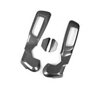 Couverture Acier Couverture Cadre Latéral Siège Voiture En Fiber Carbone ABS Autocollant Anti-coup Pied Pour BMW Série 3 G20 G28 20-23 Série 5 G30 G38 2018 - 2023(3 Series)