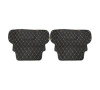 Couverture Acier Housse Protection Anti-coup Pied Pour Hyundai Tapis Anti-coup Pied Rangée Arrière Siège Voiture Accessoires D'intérieur Pour Tucson TL 2015-2019 2020(2015-2018 Black 2pcs)