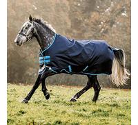 Couverture Amigo Bravo 1200D 50g Horseware Bleu foncé-turquoise