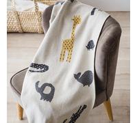 Couverture Animal en tricot (80 x 100 cm)