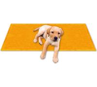 Couverture animaux doudou - Supersoft 60x80 cm orange clair - marigold