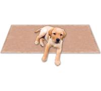 Couverture animaux doudou - Supersoft 80x120 cm beige sable - crème