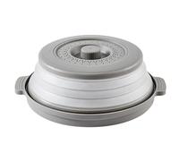Couverture anti-éclaboussures de micro-ondes | Plaque pliable pour micro-ondes et couvercle du four avec outil de cuisine à micro-ondes pliable inférieur pour le mur anti-Flena