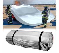 Couverture Anti-feu d'urgence pour Voiture - 1 Pièce, Grande Couverture en Fibre De Verre pour Les Accidents De Véhicules Électriques/à Carburant(6x9 m/19.6x29.5 ft)