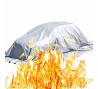 Couverture Anti-feu d'urgence pour Voiture, Grande Couverture Anti-Incendie en Fibre Verre, Couverture Anti-Incendie pour Incendie, pour Véhicule Électrique avec Sac Transport(6x9 m/19.6x29.5 ft)