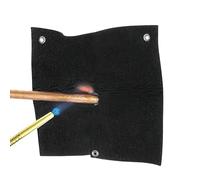 Couverture anti-feu en feutre de carbone épais, 30,5 x 30,5 cm, tapis de soudure avec bouclier thermique, tissu ignifuge, barrière thermique haute température, accessoires pour soudage, brasage