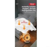 Couverture anti-feu en fibre de verre pour un contrôle rapide et efficace du feu, compacte et portable pour une utilisation dans les maisons, les voitures et les lieux de travail (4)