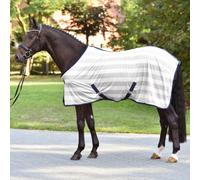Couverture anti-mouches de transport Busse STRIPE argent (navy), Busse_17_tailles:115