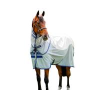Horseware Amigo Airflow, taille : 130 cm, couleur : bleu marine à carreaux/bleu
