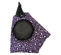 Couverture Anti-Mouches intégrale pour Cheval, Masque Anti-Mouches pour Cheval - Couvre-tête de Cheval Anti-Morsure Motif imprimé léopard - Housse Anti-Mouches Respirante Confortable, Produit de Soin
