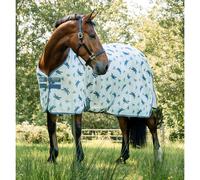 Couverture anti-mouches pour cheval Amigo Bug Rug XL Plus Bleu 6'0"