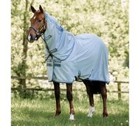 Couverture anti-mouches pour cheval avec couvre-cou Amigo Bug Rug Plus Bleu 5'9"