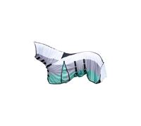 Couverture anti-mouches pour cheval avec couvre-cou HKM Strong Vert 115 cm