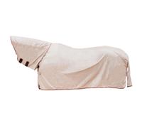 Couverture anti-mouches pour cheval avec couvre-cou Kentucky Horsewear Comfort Classic Beige 145 cm
