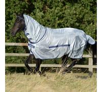 Couverture anti-mouches pour cheval Bucas Buzz-Off Full Neck Bleu 90 cm
