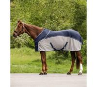 Couverture anti-mouches pour cheval d’été Waldhausen Cooler Bleu 165 cm