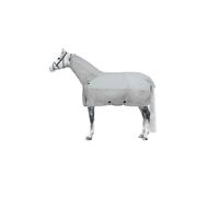 Couverture anti-mouches pour cheval et pluie pour cheval Horze Nevada Gris 155 cm