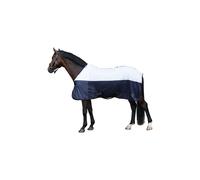 Couverture anti-mouches pour cheval HKM Colourful Bleu 135 cm
