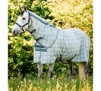 Horseware Couverture anti-mouches Newmarket Plus protection combinée contre les UV et les mouches 125 cm