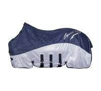 Couverture anti-mouches pour cheval Imperial Riding Super-dry Bleu 165 cm