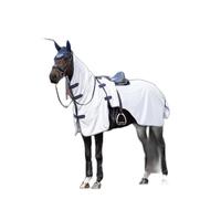 Couverture anti-mouches pour cheval LeMieux Ride On Gris S