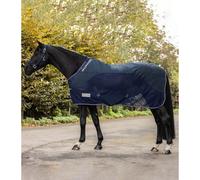 Couverture anti-mouches pour cheval pour pluie Waldhausen Comfort Bleu 115 cm