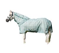 Couverture anti-mouches pour poney avec couvre-cou Horseware Newmarket Plus Vert 80 cm