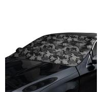 Couverture anti-neige pour pare-brise de voiture | Couverture de pluie Camouflage pour voitures | Protecteur de pare-brise Anti- Pour fenêtre Extérieur Toit Ouvrir SUV Camion Sedan Froid Extérieur