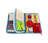 Couverture anti-stress pour personnes âgées - Outil sensoriel de 12 pouces | Aide à la thérapie en coton polyester : tapis d'activités contre la démence et la maladie d'Alzheimer avec des textures