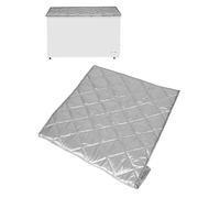 Couverture argentée de réfrigérateur, Housse De Réfrigérateur for Et Congélateur Grise Plusieurs Tailles(70cmx70cm)