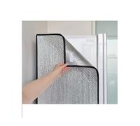 Couverture argentée de réfrigérateur, Housse Réfrigérateur Et Congélateur Gris Noir Plusieurs Tailles(Black,500x700mm)