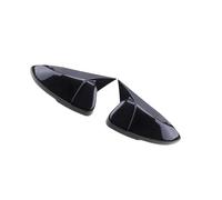 Couverture arrière du miroir Couvercle De Rétroviseur Latéral En Forme Klaxon, Accessoires Modifiés Pour H-onda, Pour Accord, 10e 2018 2019(Carbon Fiber Pattern)
