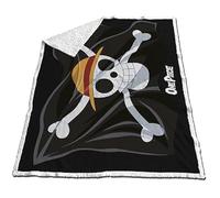 Aymax! Couverture Sherpa One Piece 130x170 cm - Noir, synthétique, lavable en machine