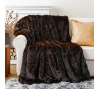 Couverture Battilo moelleuse et douce, couverture de luxe en fausse fourrure de vison pour lit et canapé, grande couverture chaude pour la décoration intérieure Orange