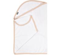 Béaba/RED CASTLE, Couverture bébé/naissance/d'Emmaillotage, 100% coton, Apaise bébé, Possibilité Gigoteuse d'emmaillotage, Miracle, 0-3 mois, Blanc et Beige