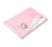 Couverture bébé 75x100 cm Marie Jolie - Couverture pour bébé naissance bi-matière