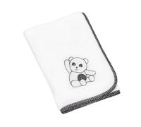 Couverture Bébé En Polyester - Chao Chao Blanc TU