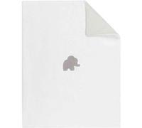 Couverture bébé blanc Tembo 100x135 Blanc G