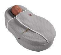 Couverture bébé Cocoonacover 2,5 tog - RED CASTLE - Gris en fleur de coton légère - Pour nouveau-né