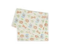 Couverture Bébé En Polaire - Beige Animaux Du Zoo TU