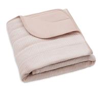Jollein Couverture pour bébé en velours côtelé, rose sauvage, 75 x 100 cm, coton, pour berceau de bébé, 2.0 TOG, certifié Oeko-Tex, en ricanine douce